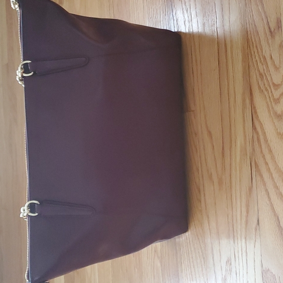 Burgundy Coach Purse - Picture 3 of 3